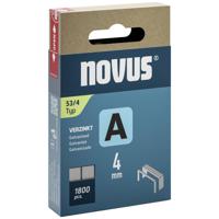 Novus Tools 042-0772 Nieten Type 53 1800 stuk(s) Afm. (l x b x h) 4 x 11.3 x 4 mm