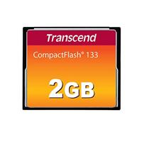 Transcend TS2GCF133 2GB | CompactFlash 133 - MLC NAND Flash chips