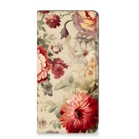 Smart Cover voor Nokia G22 Bloemen - thumbnail