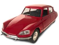 Toys Amsterdam auto Citroën DS 1973 pull back 1:34 39 staal rood
