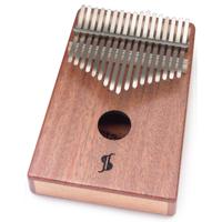 Stagg 17 Keys Professional Kalimba Mahogany Natural met hoesje