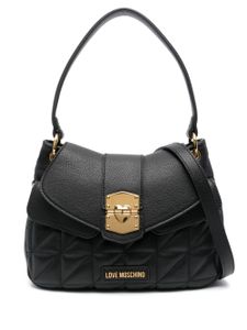 Love Moschino sac à main à logo - Noir