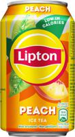 Lipton Ice Tea Peach, blik van 33 cl, pak van 24 stuks