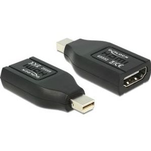 Delock 65552 Adapter mini DisplayPort 1.1 male > HDMI female