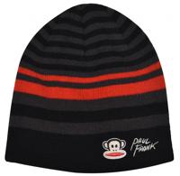 Paul Frank muts junior katoen zwart/grijs/rood one size