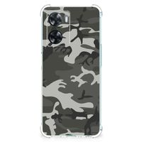 OPPO A57 | A57s | A77 4G Doorzichtige Silicone Hoesje Army Light