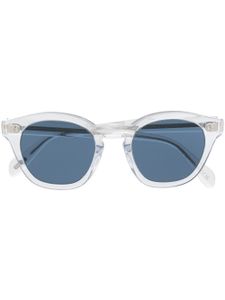 Oliver Peoples lunettes de soleil teintées à monture ronde - Bleu