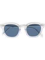 Oliver Peoples lunettes de soleil teintées à monture ronde - Bleu - thumbnail