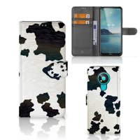 Nokia 3.4 Telefoonhoesje met Pasjes Koeienvlekken
