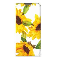 Smart Cover voor OPPO A77 5G | A57 5G Zonnebloemen - thumbnail