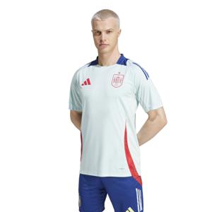 adidas Spanje Trainingsshirt 2024-2026 Lichtblauw Donkerblauw Rood