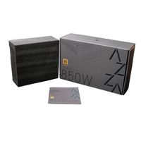 Azza PSAZ-850G14 power supply unit 850 W 20+4 pin ATX ATX Zwart - thumbnail