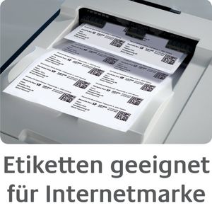 Avery-Zweckform Transparante adresetiketten L7560-25 (N/A ),Transparant, Rechthoek, Afgeronde hoeken, 525 stuk(s), Permanent hechtend