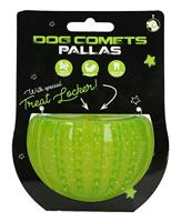 Dog Comets Hondenspeelgoedballen met treatlocker, groen