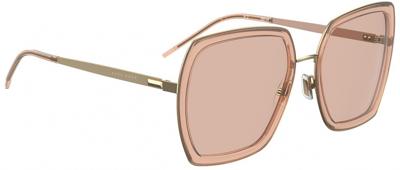 Hugo Boss zonnebril dames cat. 2 goud/roze (1208/S)
