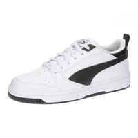 PUMA Unisex Rebound V6 Lo Jr Sneaker voor kinderen, Puma White Puma Zwart, 36 EU