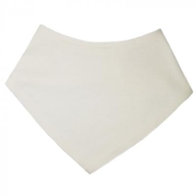 Soft Touch slabbetje bandana 20 x 40 cm beige