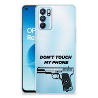 OPPO Reno6 5G Silicone-hoesje Pistol DTMP