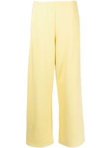 Moncler pantalon de jogging à coupe ample - Jaune