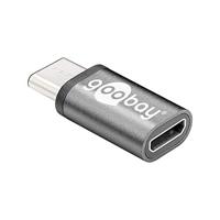 Goobay 56635 usb-c adapter zwart