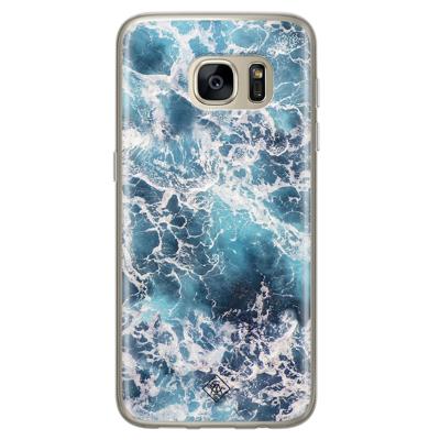 Samsung Galaxy S7 siliconen hoesje - Oceaan