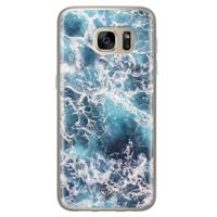 Samsung Galaxy S7 siliconen hoesje - Oceaan