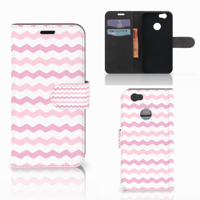 Huawei Nova Telefoon Hoesje Waves Roze