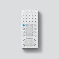 Siedle 4911673 handsfree telefoon Comfort, In-Home-Bus, BFC 850-0 W, wit