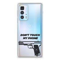 Motorola Edge 20 Pro Silicone-hoesje Pistol DTMP - thumbnail