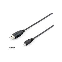 Equip USB-kabel A -> Micro B St/1,00 m sw polybag