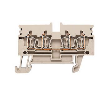 Weidmüller 1933740000 Doorgangsserieklem Beige 50 stuk(s)