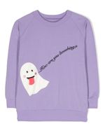 WAUW CAPOW by BANGBANG sweat brodé à appliqué - Violet