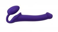 Strap-on-me 6013229 dildo Strap-on dildo Anale seks, Vaginale seks Paars Kunststof, Silicone 156 mm 3,3 cm