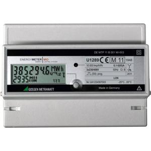 Gossen Metrawatt U1289-V012 kWh-meter 3-fasen Digitaal 65 A Conform MID: Ja 1 stuk(s)