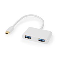 USB-C 3.0-Adapter | USB-C Male - 2x USB-A Male | 0,2 m - thumbnail