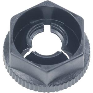 PB Fastener KN50 Steekmoer Plaatdikte (max.): 2 mm Polyamide Zwart 1 stuk(s)