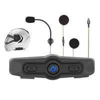 Albrecht 15540 headphones/headset Wireless Helmet Calls/Music Bluetooth Black