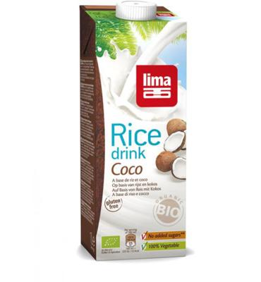 Lima Lima Rice Drink Coco Bio (1000ml) Lima Lima Rice Drink Coco Bio (1000ml)