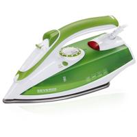 Severin BA3242 strijkijzer Droog- & stoomstrijkijzer Roestvrijstalen zoolplaat 2200 W Groen, Zilver, Wit