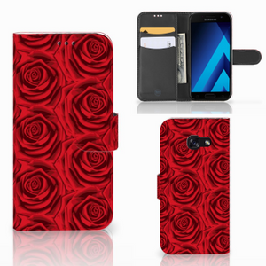 Samsung Galaxy A5 2017 Hoesje Red Roses