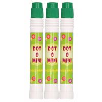 3x Bingo stiften/markers groen