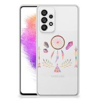 Samsung Galaxy A73 5G Telefoonhoesje met Naam Boho Dreamcatcher