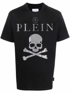 Philipp Plein t-shirt à ornements en cristal - Noir