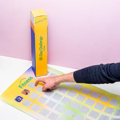 50 Day Challenge Poster - Fitness