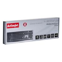 Activejet Draadloos toetsenbord K-3803SW stroomvoorziening via 1 x AAA-batterij 1 5 V