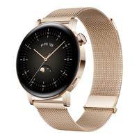 HUAWEI WATCH GT 3 smartwatch, duurzame batterijduur, de hele dag door SpO2-bewaking, persoonlijke AI-loopcoach, nauwkeurige hartslagbewaking, 100+ trainingsmodi, bellen via Bluetooth, Goud