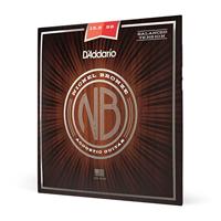 D'Addario Gitaarsnaren - Akoestische Gitaarsnaren - Nikkel Brons - Voor 6-snarige gitaar - Verhoogde corrosiebestendigheid - Volledig tonaal spectrum - NB13556BT - Medium (Balance Tension), 0135-056