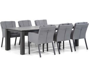 Lifestyle Parma/Alaska 240 cm dining tuinset 7-delig