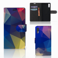 Sony Xperia XZ | Sony Xperia XZs Book Case Polygon Dark