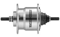 SturmeyArcher Versnellingsnaaf 4 speed Sturmey Archer X-RF4 36 gaats 170 mm aslengte zilver - thumbnail